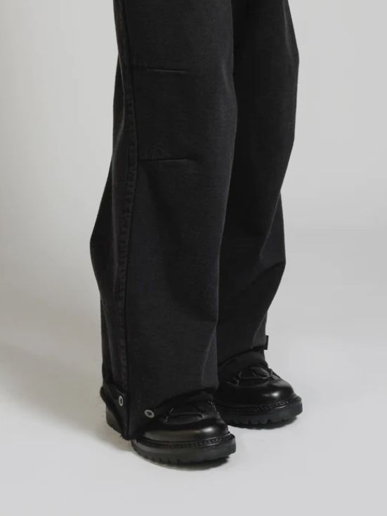 製品染め スウェットワイドパンツ - GARMENT DYE HEAVY JERSEY WIDE SWEAT PANTS