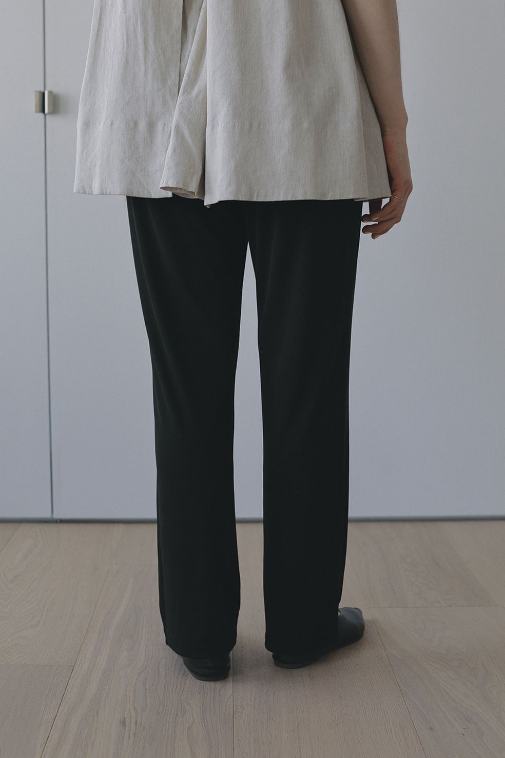 ルーズカット パンツ - LOOSE CUT PANTS - BLACK