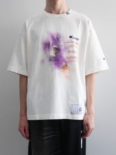 プリント ティー シャツ - printed tee 3 - WHITE