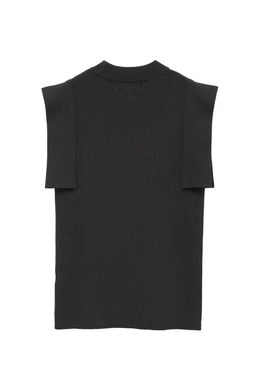 CLANE - スクエアスリーブニットトップス | SQUARE SLEEVE KNIT