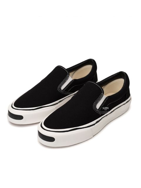 "Cornell / コーネル " スリッポンスニーカー - Cornnell Vlcnzd Sneaker  - BLACK - G14FW701