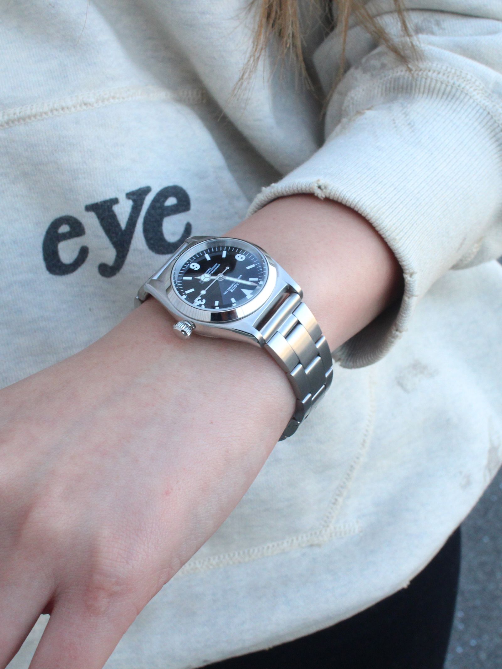 VAGUE WATCH BB EX1 -STAINLESS - クオーツ式腕時計 - Silver - FREE (フリーサイズ)