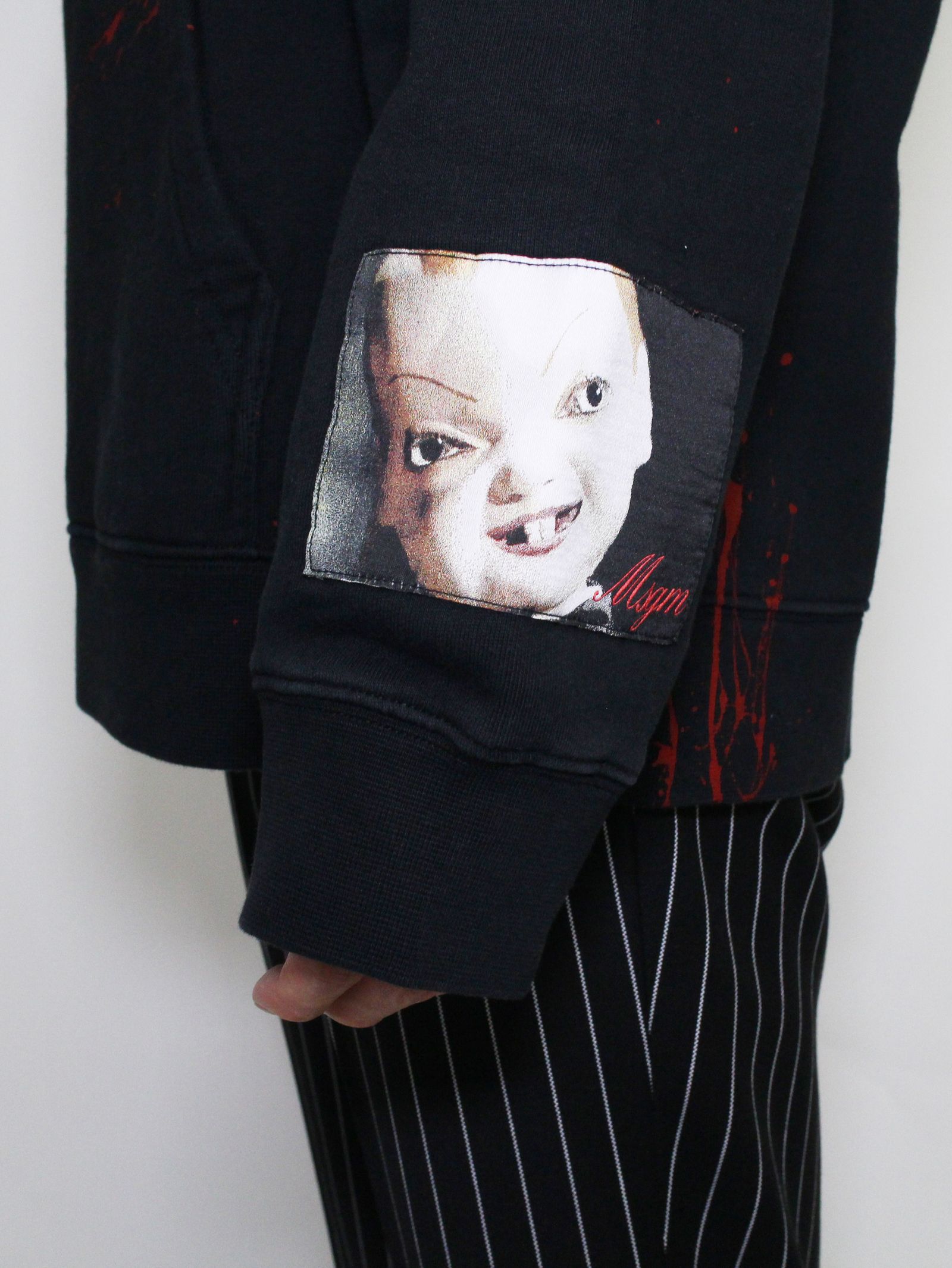ロゴ フーディ - FELPA CON CAPPUCCIO DARIO ARGENTO X MSGM MSGM