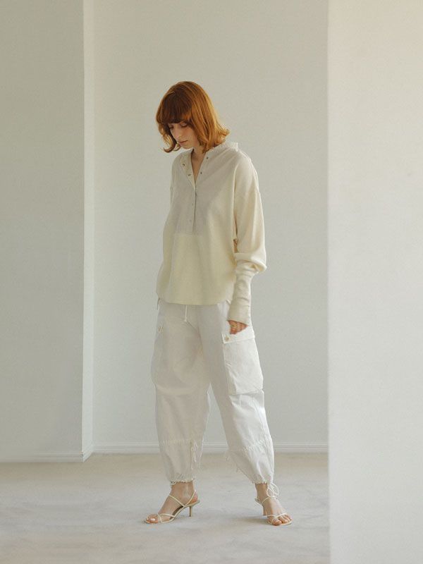 サーマルコンビプルオーバー - OFF WHITE