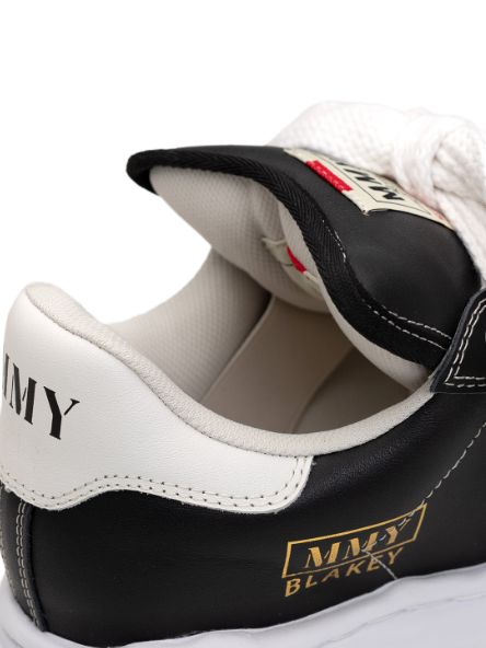 "ブレイキー パッファー"オリジナルソールレザーローカットスニーカー - ブラック - "BLAKEY PUFFER" OG Sole Leather Low-top Sneaker