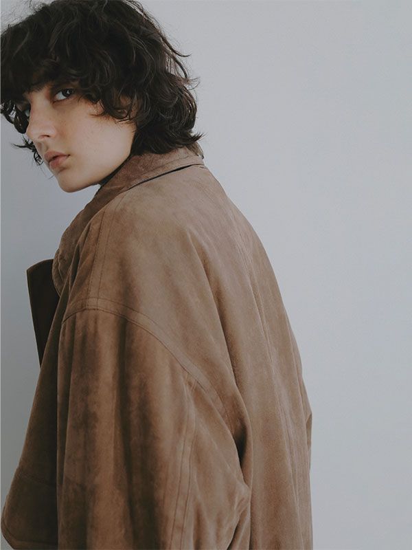 パディングワークブルゾン (BEIGE)