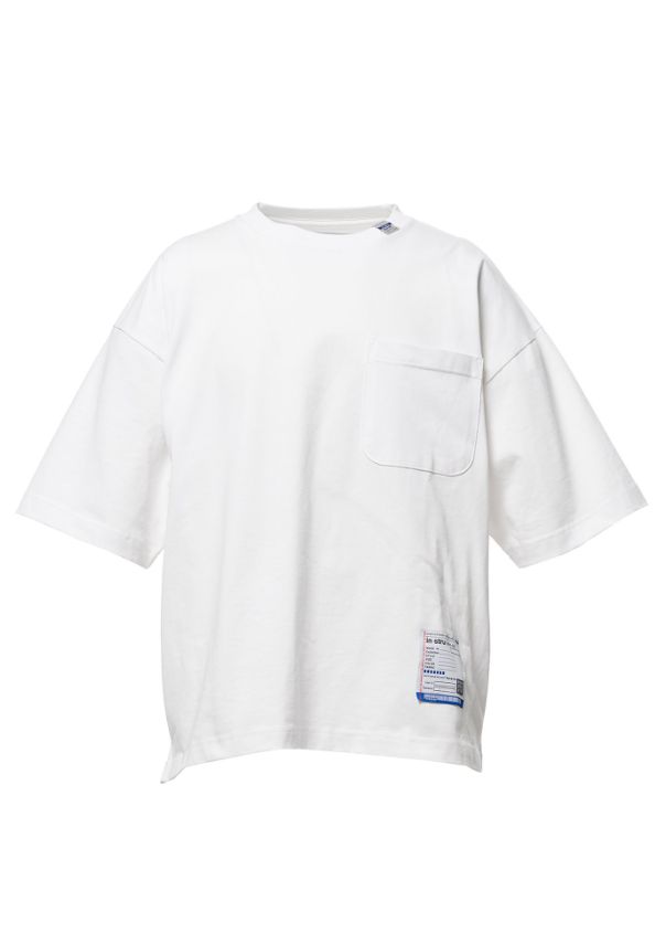 ヘビーウェイトジャージー ハーフスリーブTシャツ - Heavy Weight Jersey Half-sleeve T-shirt (WHITE)