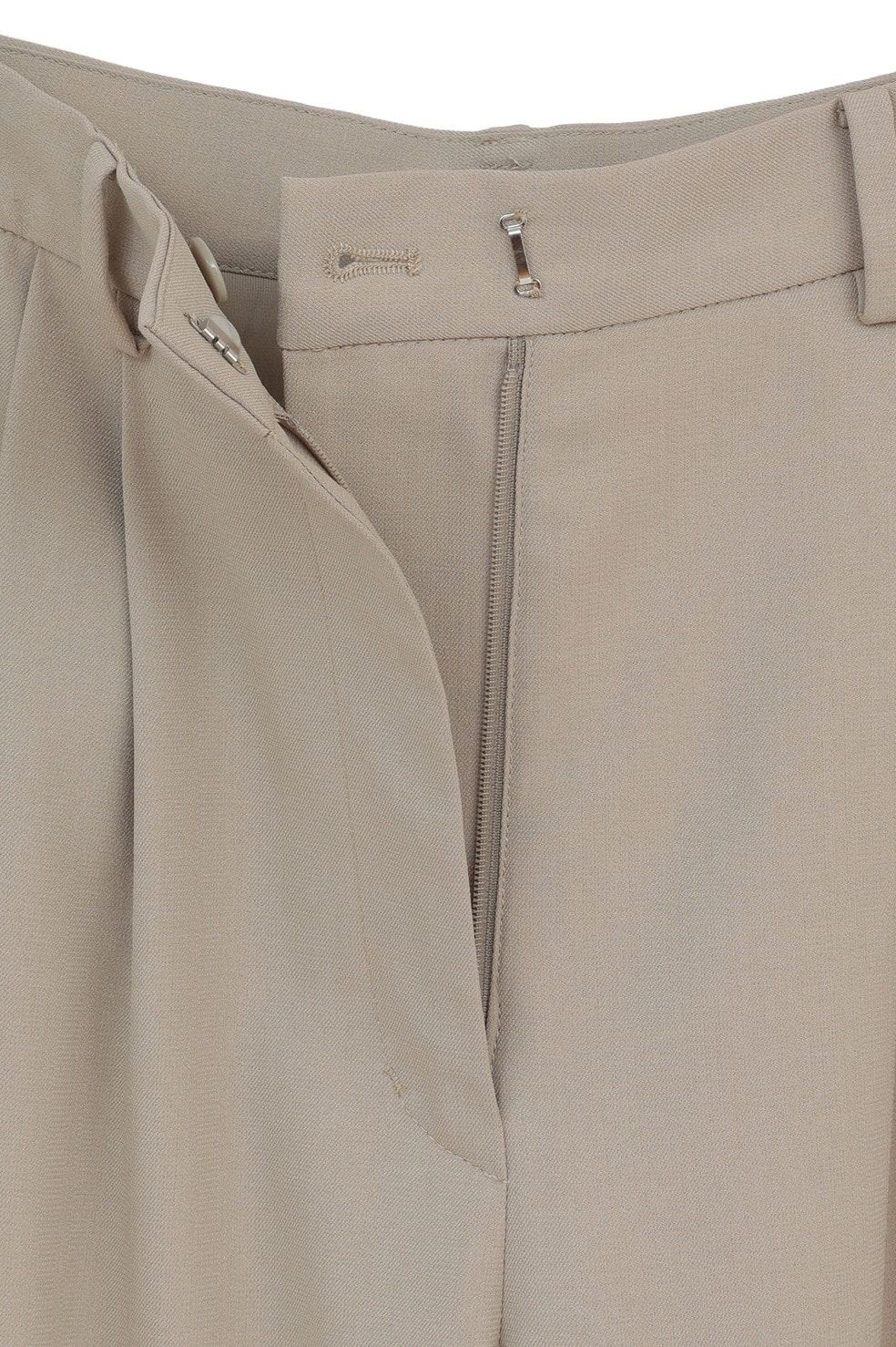 【26SS】 ベーシックタックパンツ -  BASIC TUCK PANTS (BEIGE)
