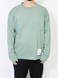 in・stru(men-tal). ヘビーウェイトロングスリ―ブカットソー - Heavy Weight L/S T-shirt - GREEN