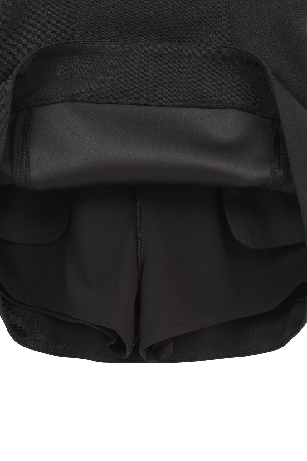 コンストラクティブミニスカート - CONSTRUCTIVE MINI SKIRT (BLACK)