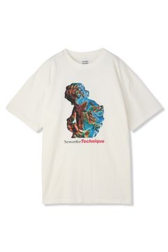 × NEW ORDER TECHNIQUE TEE (WHITE) - プリントティーシャツ