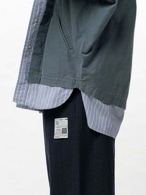 トリプルレイヤードシャツ - TRIPLE LAYRED SH (GREEN)