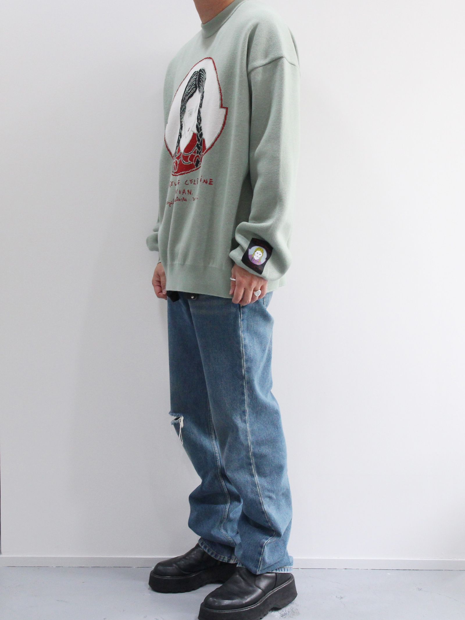 KIDLLの新作ニットコーデ