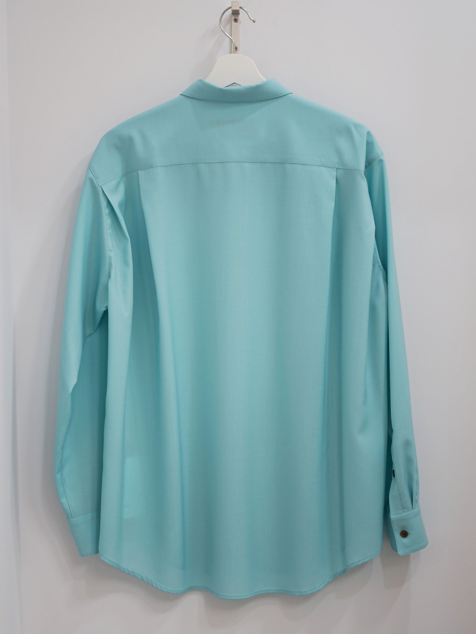 ウールシャツ | wool shirt (LIGHT BLUE)