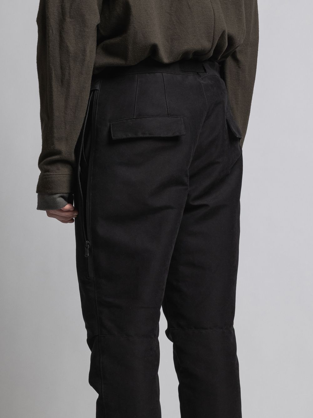 モールスキンレイヤードリブパンツ  - Moleskin Layered Ribbed  Pants