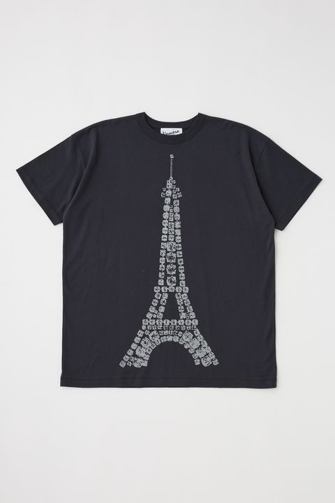 プリントティーシャツ | VQ PARIS SYNDROME T SHIRT （BLACK)