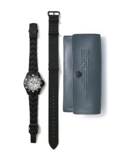 VAGUE WATCH CO. - Diver's Son Ⅱ- BLACK - クオーツ式腕時計