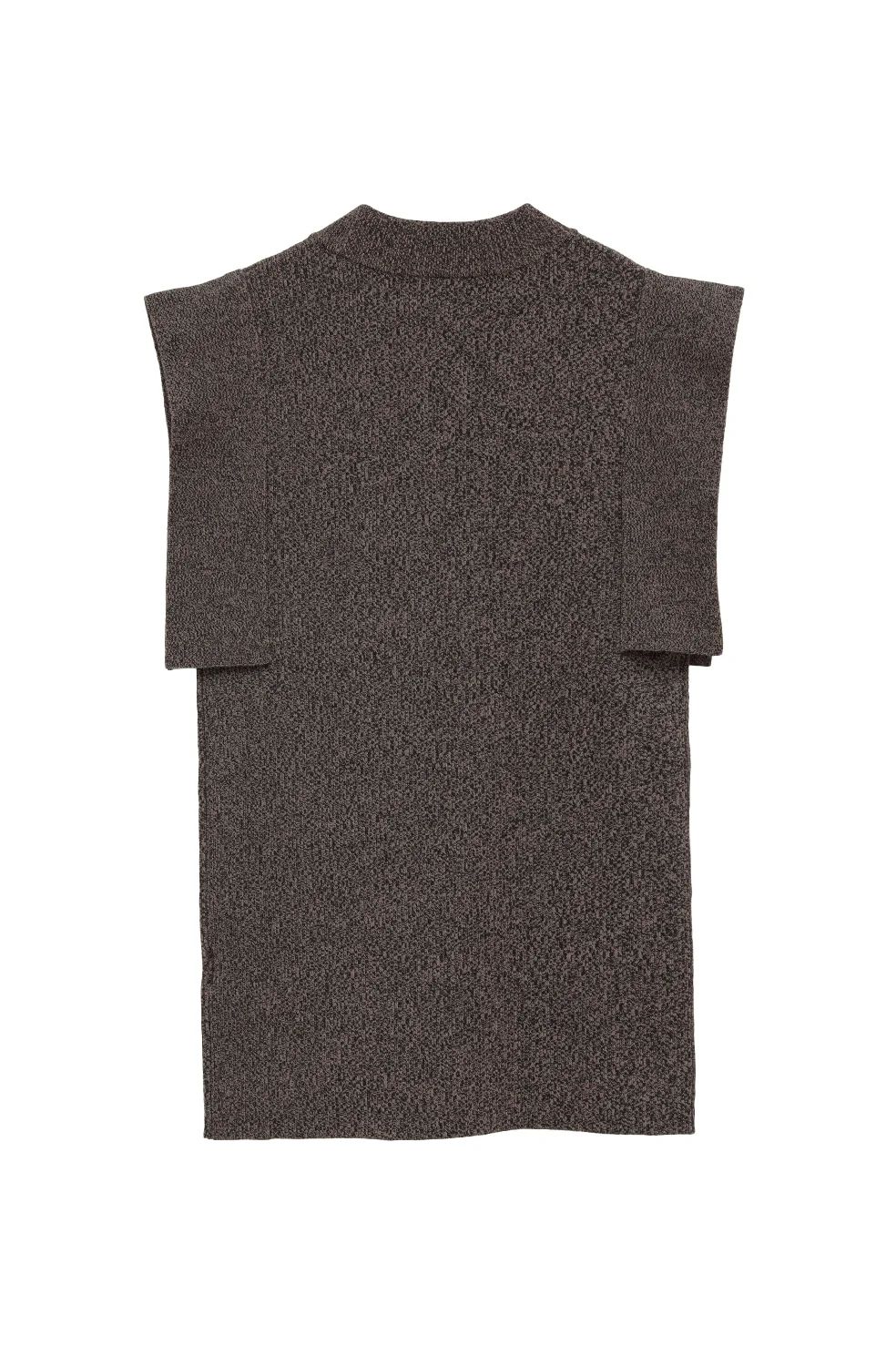 クラネ　clane スクエアスリーブニットトップス ブラック CLANE - スクエアスリーブニットトップス | SQUARE SLEEVE KNIT
