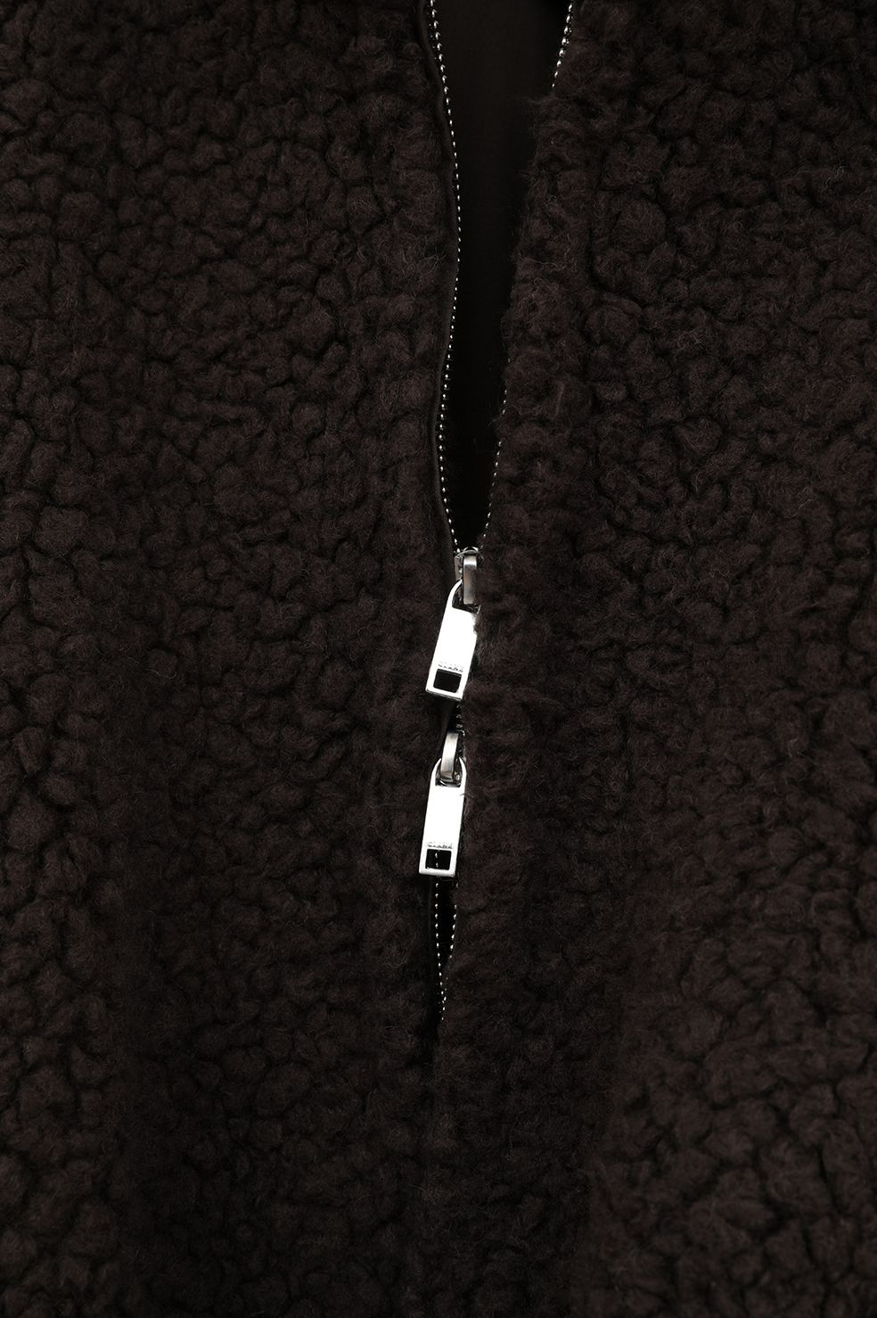 バルーン ボア ブルゾン  -BALLOON BOA BLOUSON - BROWN