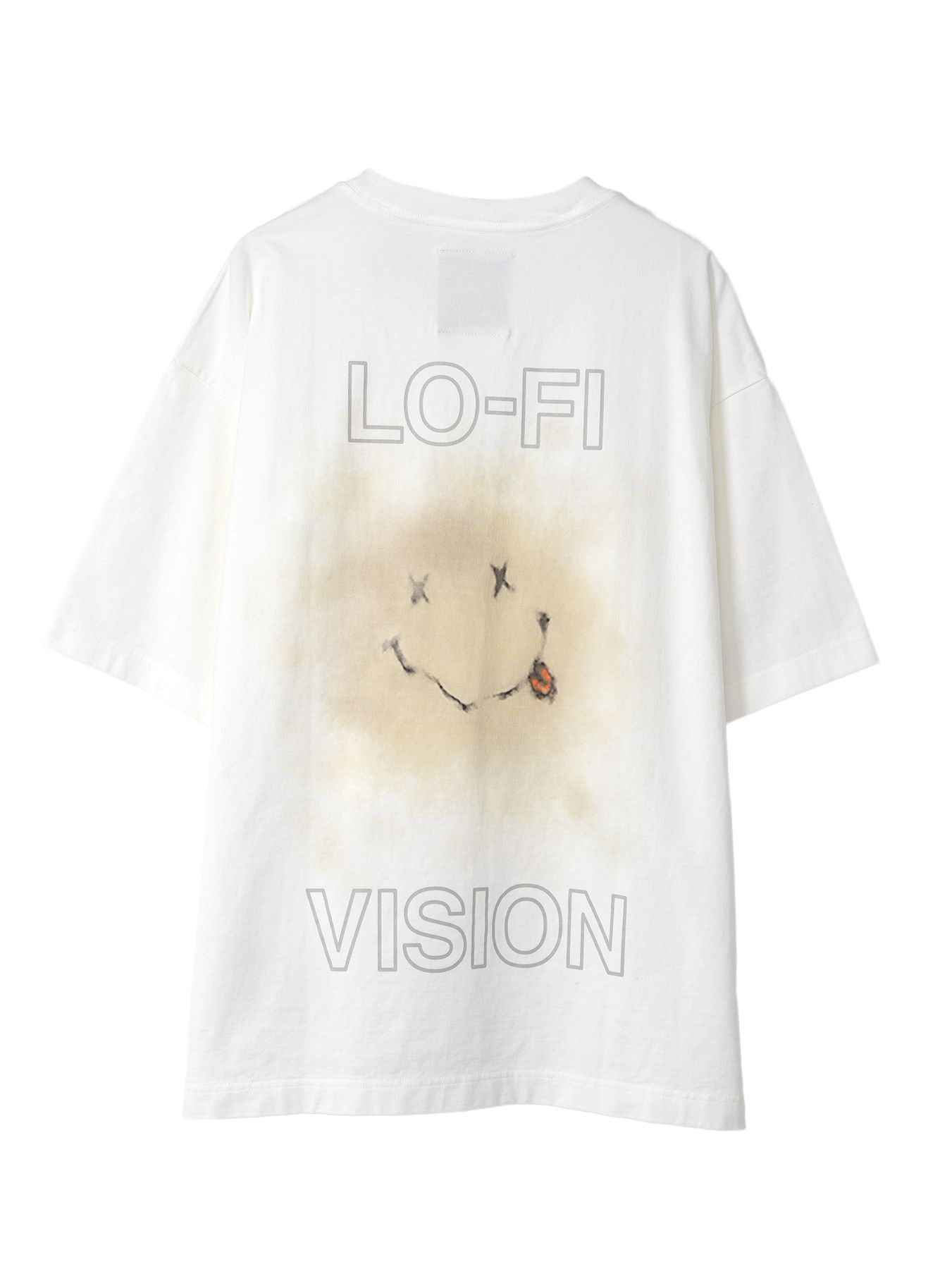バックプリント ティーシャツ - Back Printed T-shirt - WHITE