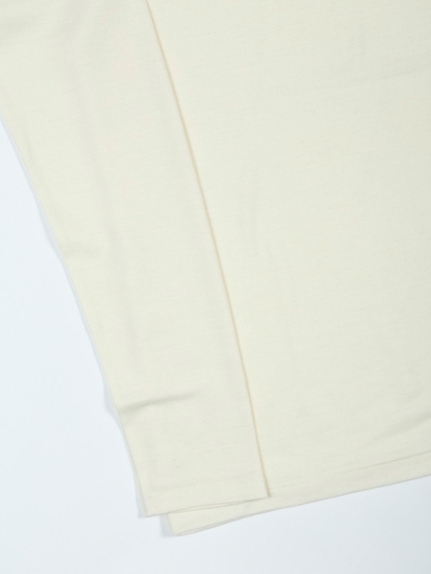 ウォッシャブルウールタートルネックプルオーバー - Washable Wool Turtleneck Pullover - CREAM