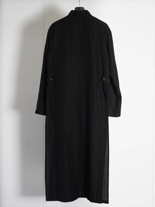 ジンチョウゲ コート - jinchoge coat - Black