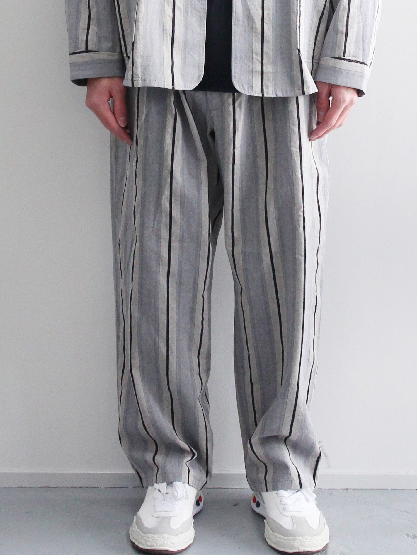 SEVEN BY SEVEN - クックパンツ - COOK PANTS - Cotton stripe