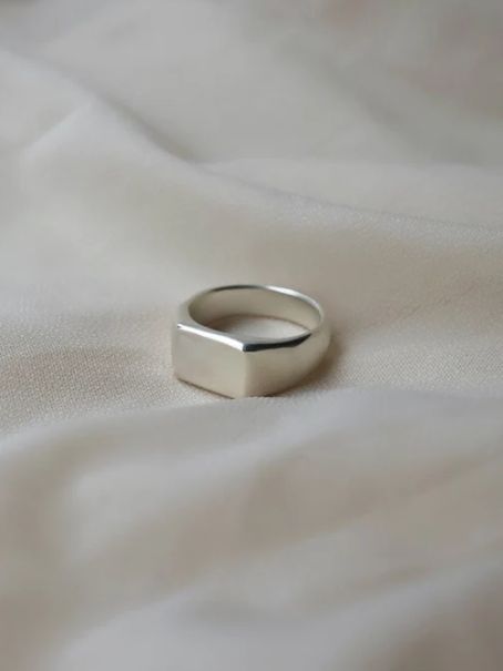 ラドリング SV シルバー 指輪 シンプル デザイン ユニセックス アクセサリー