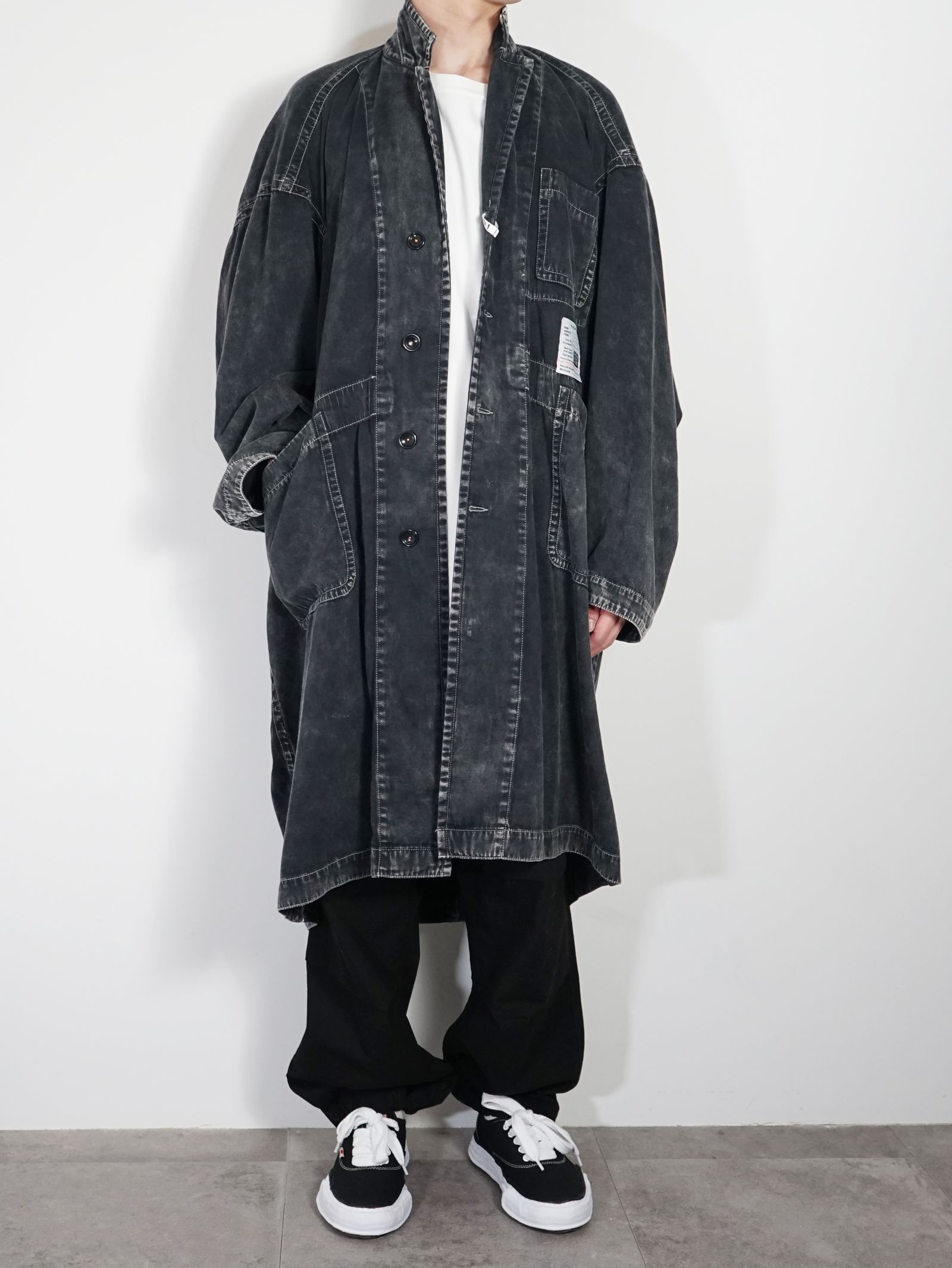 Maison MIHARA YASUHIRO - サテン ショップコート - Cotton Satin Shop Coat | ADDICT WEB  SHOP