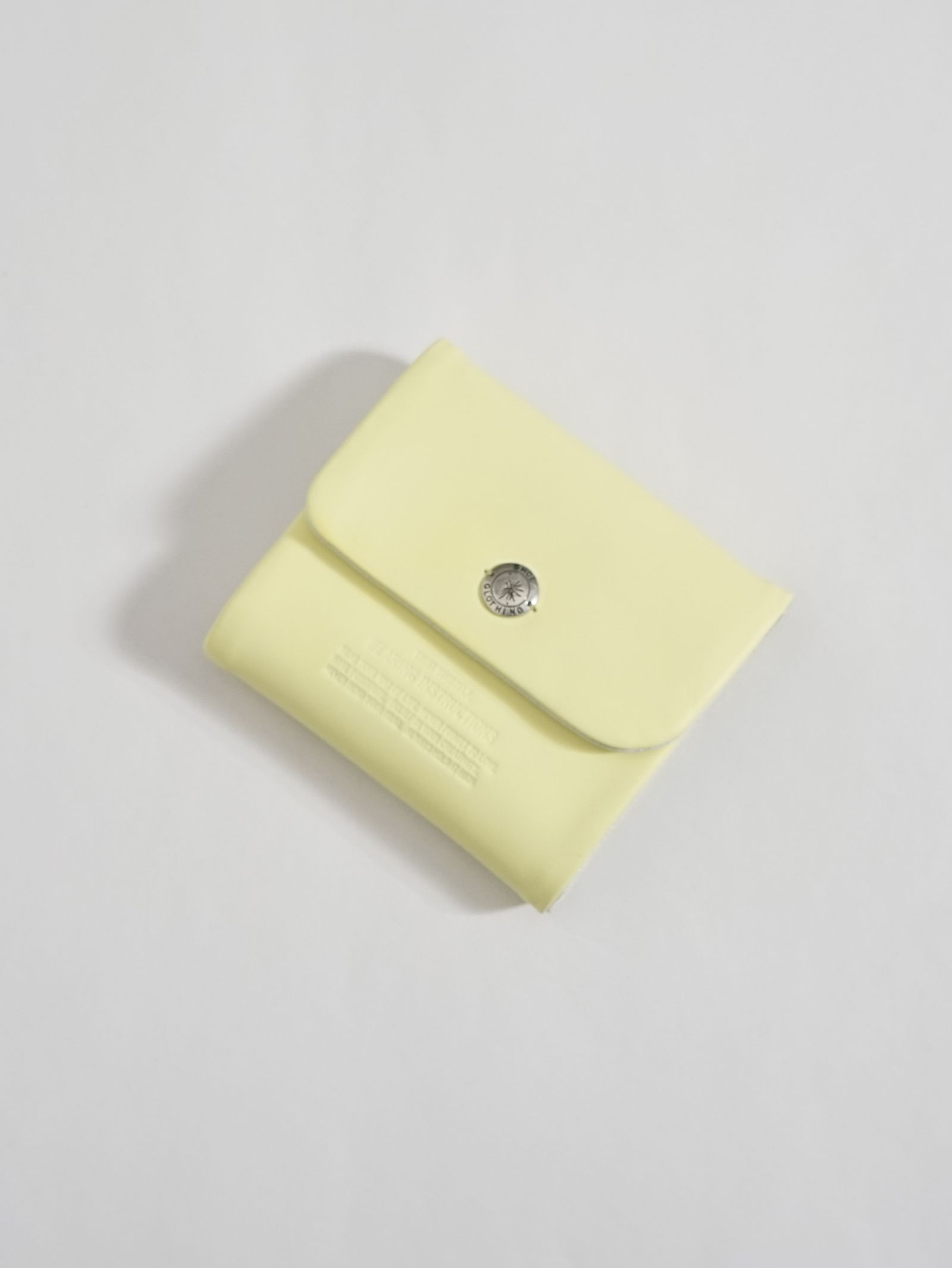 フォルデッドウォレット / 財布 - Folded Wallet - YELLOW