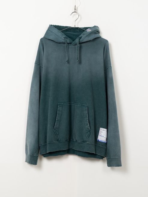 ディストレストフーディ/ パーカー - DISTRESSED HOODIE - GREEN