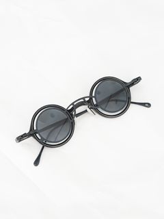 ZIGGY CHEN / ジギーチェン コラボ サングラス / 眼鏡  "madscientist" 1911TI VINTAGE BLACK + D/GREY / CLEAR + D.GREY LENS / MATTE