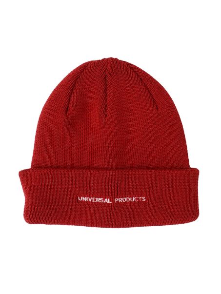 ロゴニットキャップ  - LOGO KNIT CAP - RED