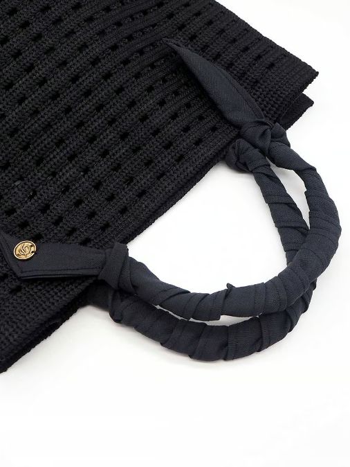 格子 バッグ - 24SBG09 - BLACK