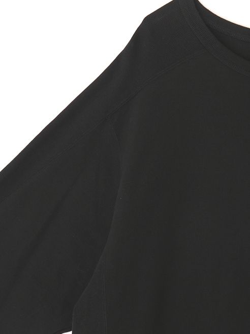 ロングスリーブカットソー - SWITCHING FOOTBALL TEE - BLACK