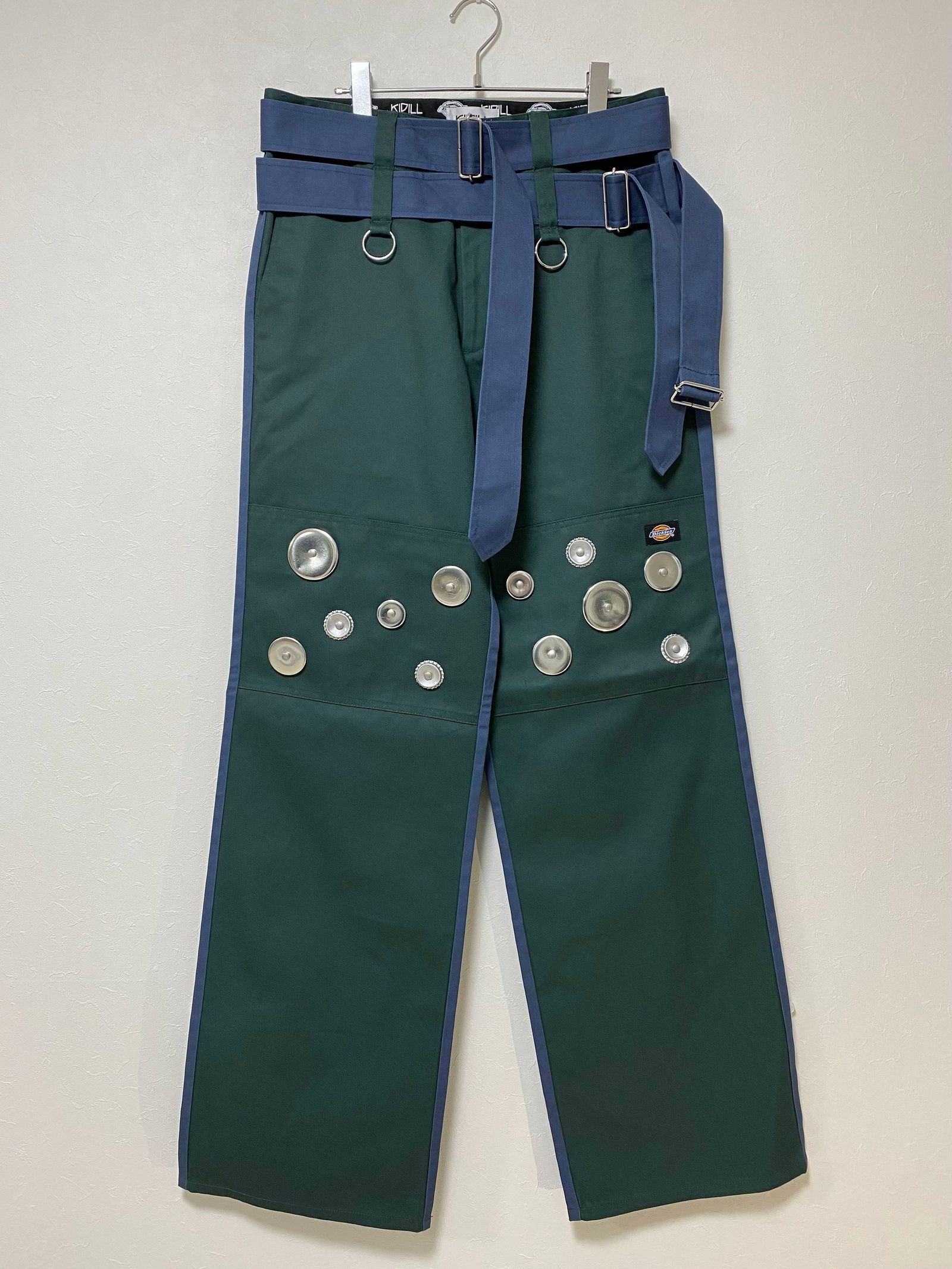 KIDILL - DICKIES Metal Badges Pants - ディッキーズコラボパンツ - GREEN | ADDICT WEB SHOP