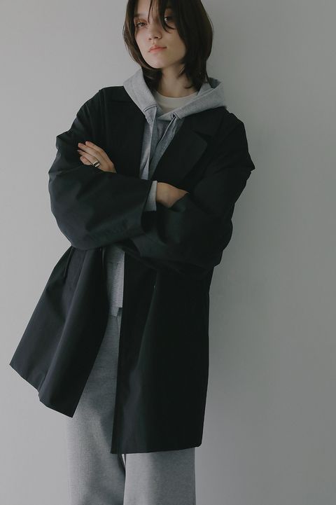 ハーフコート -  BATTING HARF COAT(BLACK)