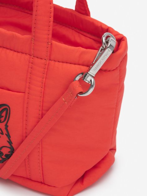 パファーナイロン ミニ トートバッグ - FOX HEAD PUFFER MINI TOTE 【ユニセックス】