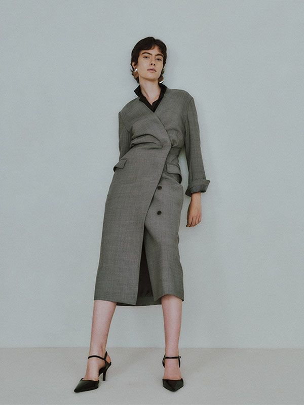 SANTEカシュクールドレス (GREY)