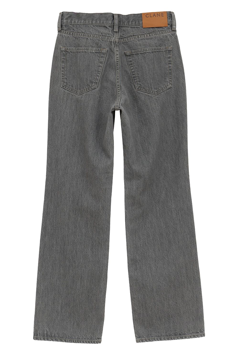 ミッドライズストレートデニム -  STRAIGHT DENIM PANTS (GREY)