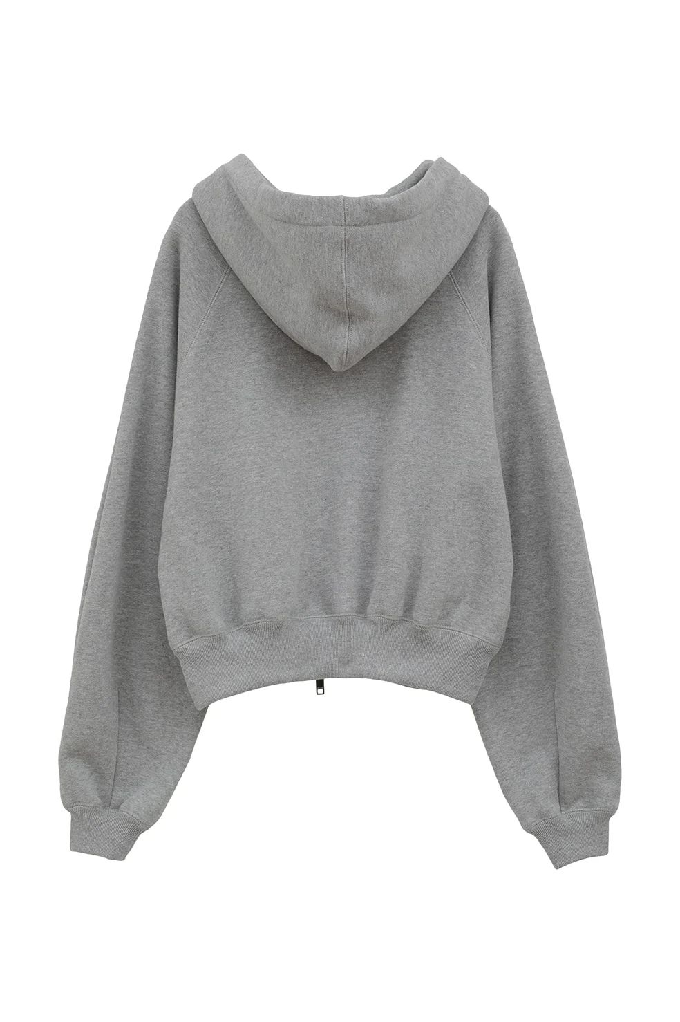 【3色展開】 フルジップフーディー - LOGO COMPACT ZIP UP HOODIE