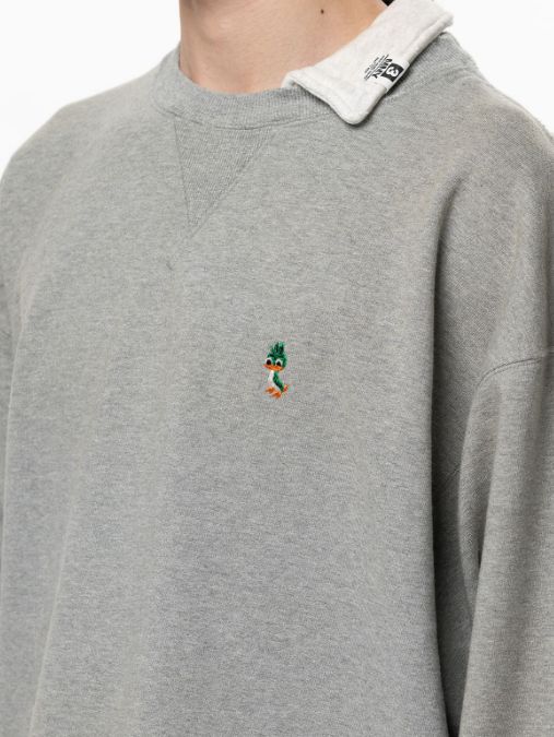 トリプルレイヤードプルオーバー - TRIPLE LAYERED PO (GREY)