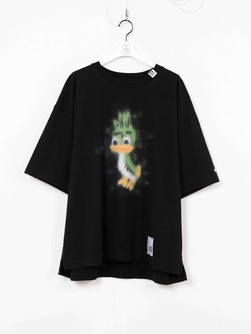 レオンプリントティーシャツ - leon printed Tee - BLACK