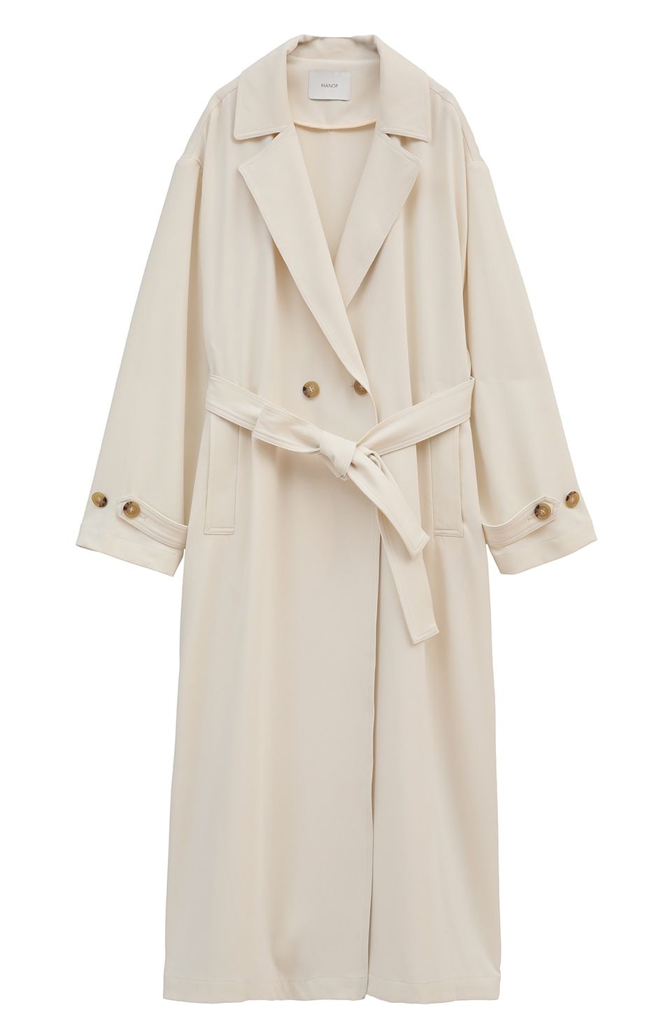 OVER LONG COAT IVORY － オーバーロングコート