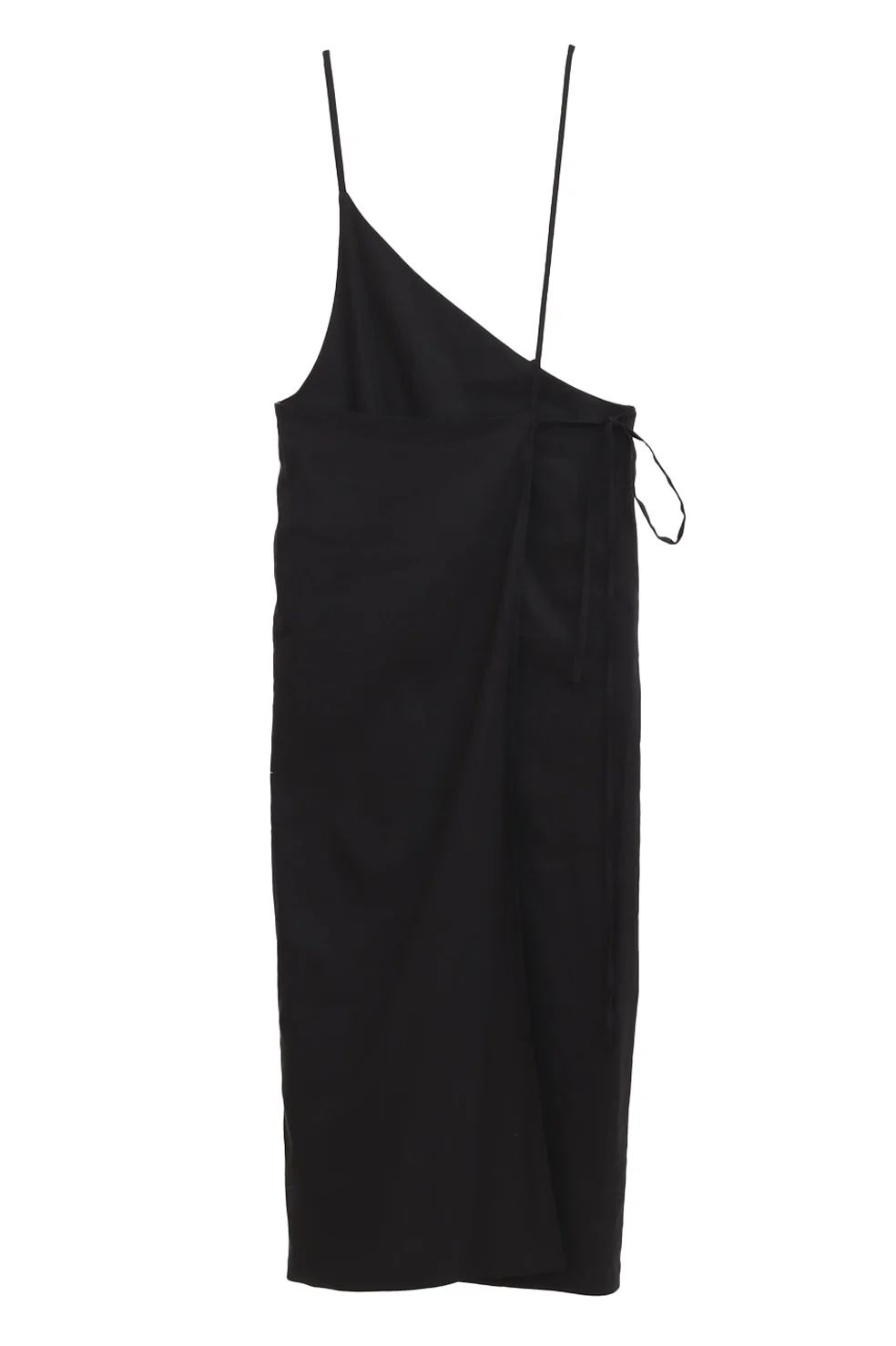 ドレープキャミスカート - DRAPE WRAP CAMI SKIRT - BLACK