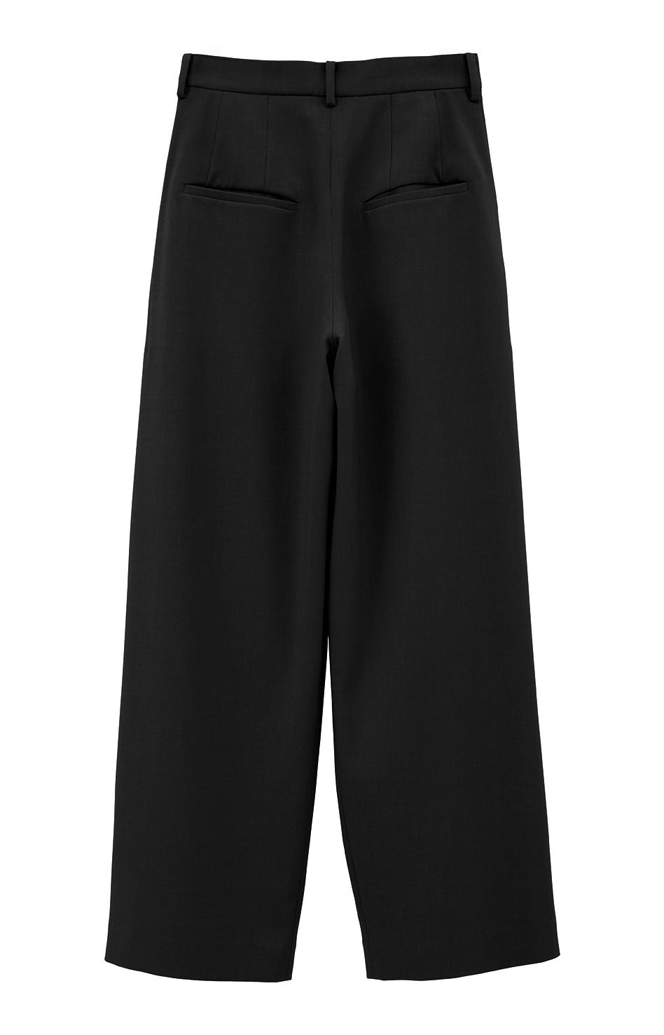 【25AW】 ベーシックタックパンツ -  BASIC TUCK PANTS (BLACK)