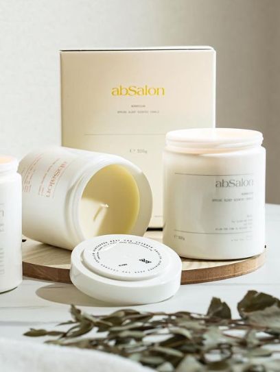 abSalon SPRING SLEEP SCENTED CANDLE