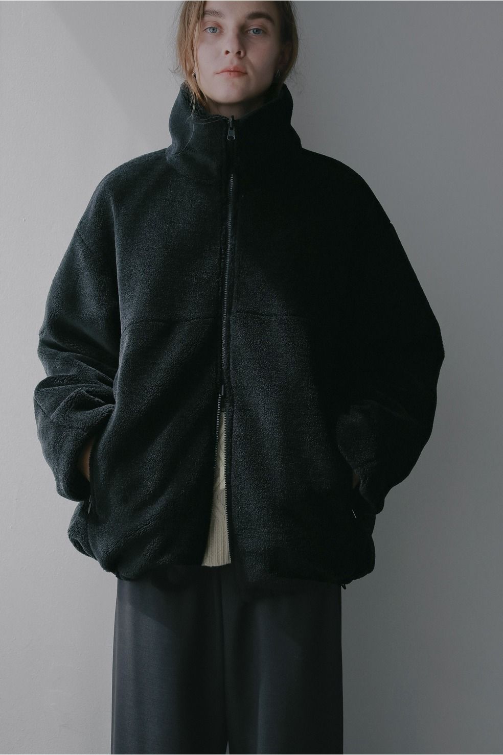 【TAION×MANOF】 リバーシブルダウンボアジャケット - REVERSIBLE DOWN BOA JACKET (BLACK)