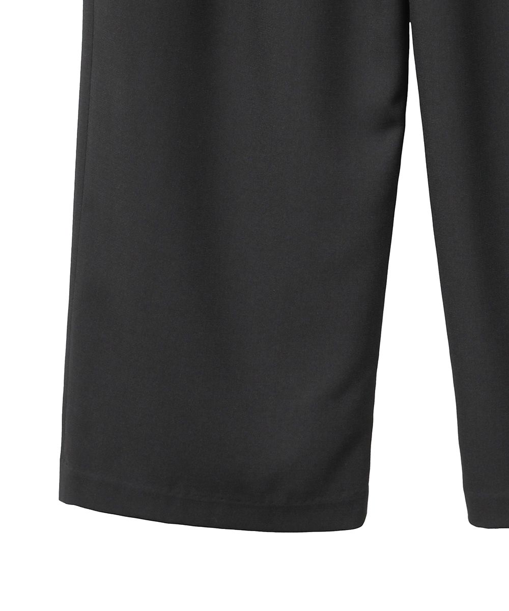 21AW ベーシックタックパンツ -  BASIC TUCK PANTS - BLACK