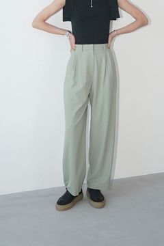 ベーシック -タック パンツ - BASIC TUCK PANTS - MINT
